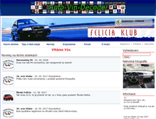 Tablet Screenshot of feliciaklub.cz